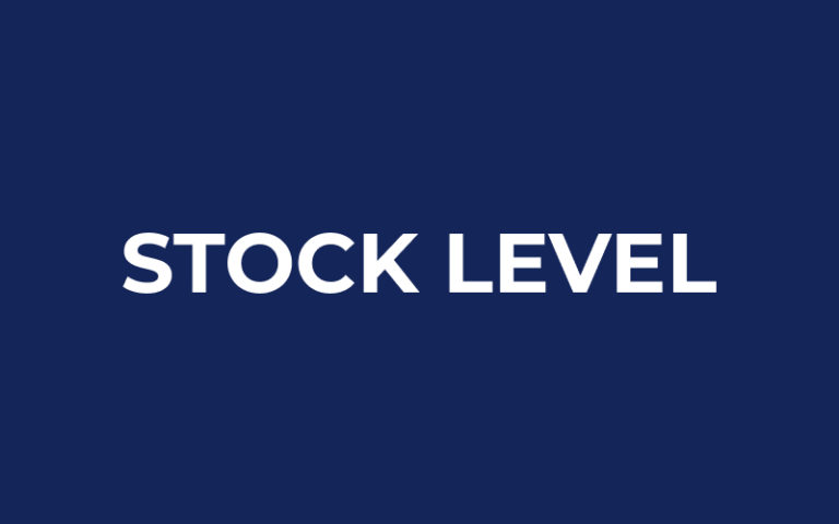 what-does-stock-level-mean